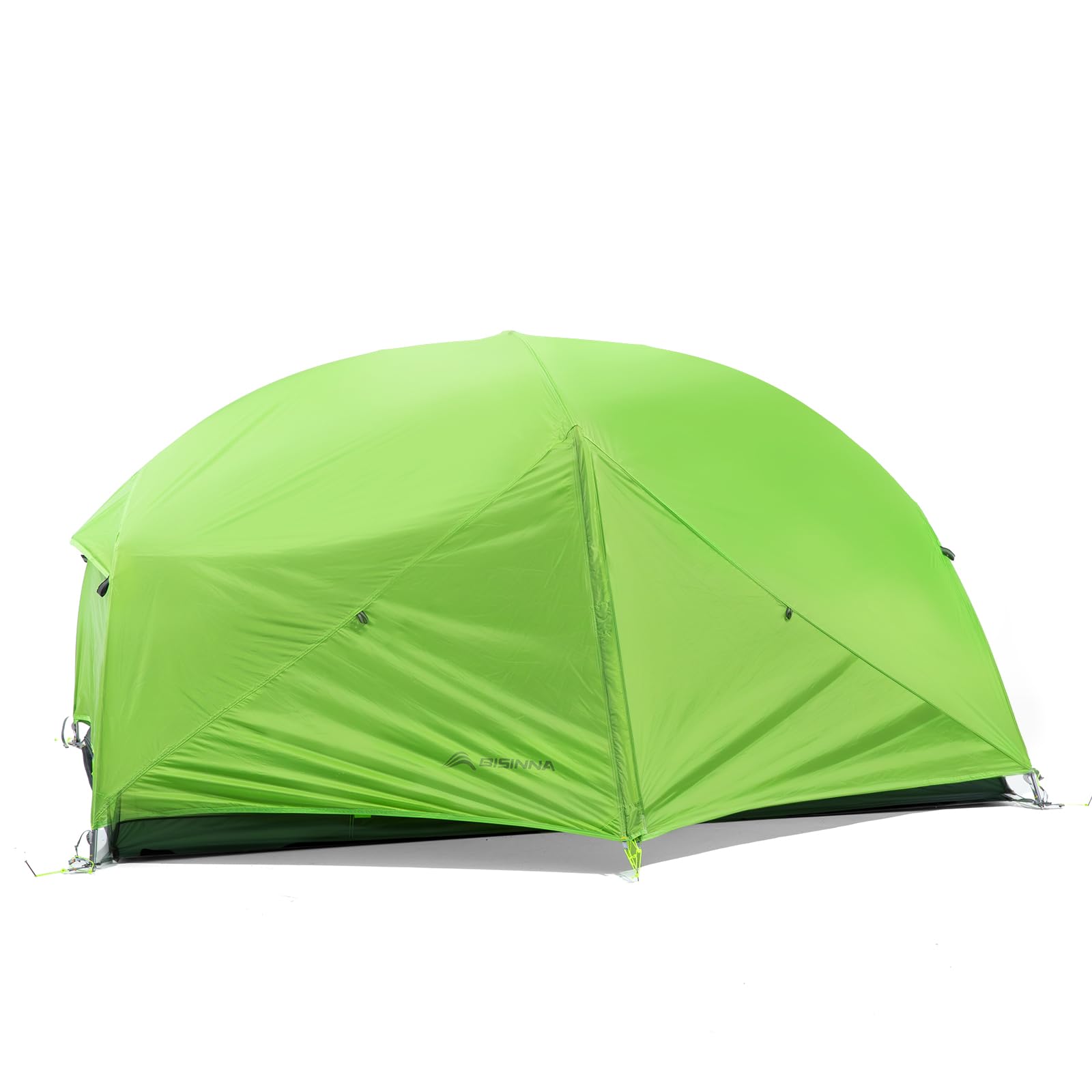 

BISINNA 1-2 Person Lightweight Double-Layer Freestanding Tent, Easy Assembly, PU3000mm Waterproof, Anti-Condensation, Windproof, Perfect for Camping,