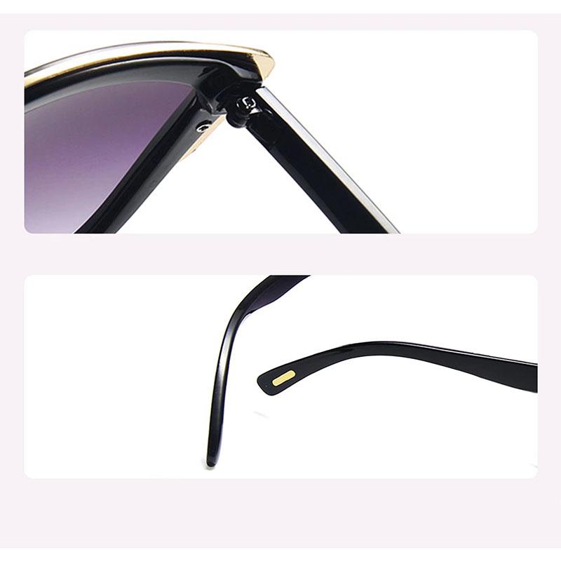 New Cat Eye Sunglasses Women's Design Brand Personality Sun Glasses Outdoor Driving Small Frame Men Eyewear UV400