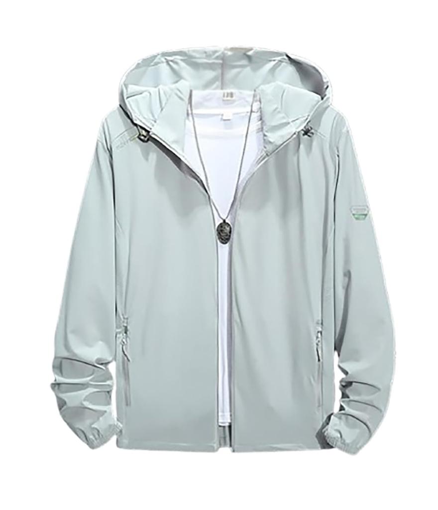 Hoodie with UV Cooling Long Unisex and Warm for and Available in 4 Model M-Sing Men's Windbreaker/Golf Hood, Protection, Touch, Sleeves, Windproof,