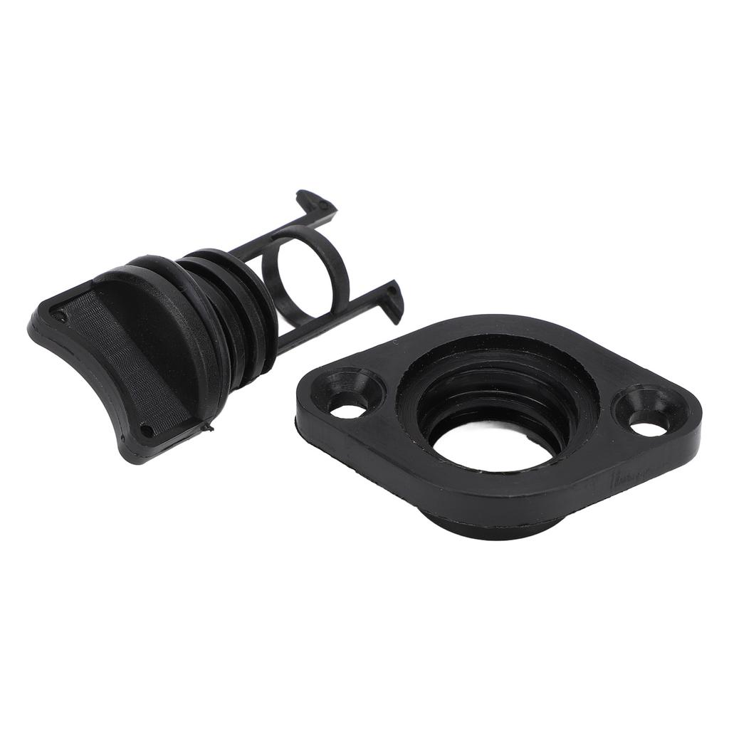 1inch Drain Plug and Receiver Kit Water Plug Boat Bungs Drain Bung Screws Stopper Plugs for Stern Fish Well Freezer