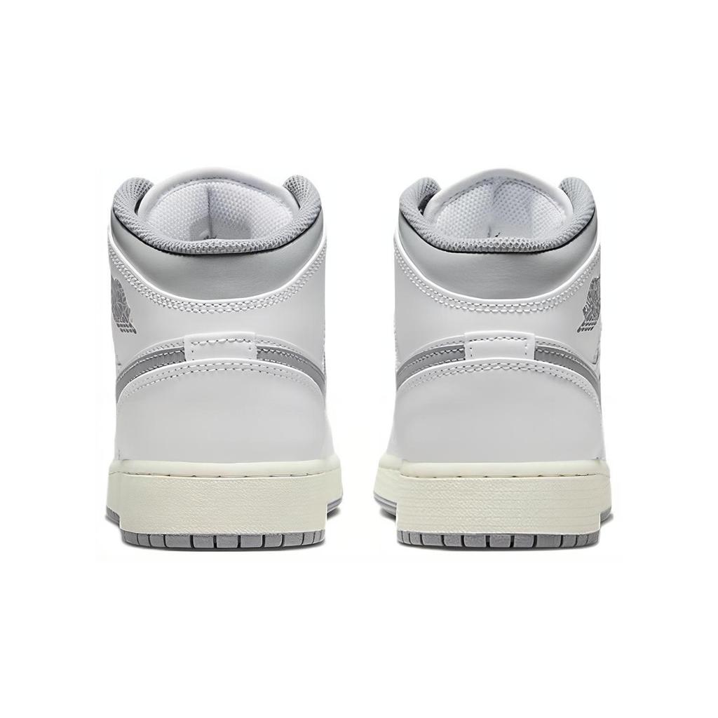 Jordan Air Jordan 1 Mid Neutral Grey GS 554725-135