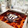 OGC Nice FC Design Crystal Velvet Carpet Cozy Non?Slip Printed Rug For Bedroom Living Room Entrance
