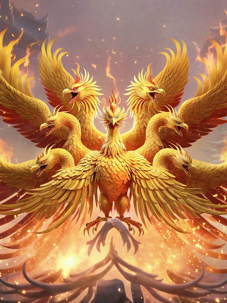 

5D DIY птица алмазная картина феникс мозаика алмазная вышивка красочная картина полный круглый квадратный бриллиант украшение для дома подарок Full Round 20x30CM