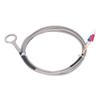 K Type Thermocouple 14 Dia 304 Stainless Steel ?40 to 1000  celsius  Probe Type Thermocouple 2m  6.6ft