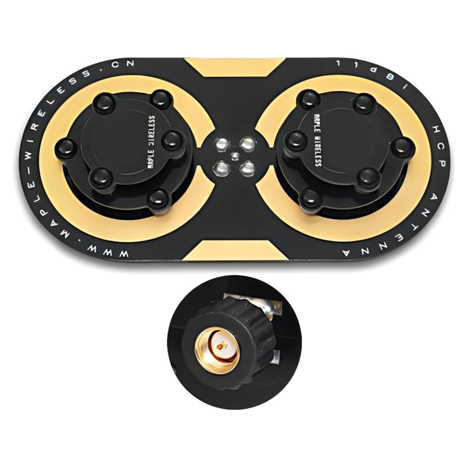 

Wireless Antenna 11dbi 5.8GHz FPV SMA Circular Polarized Antenna FPV Goggles for Little Pilot/EV200D Accessories A