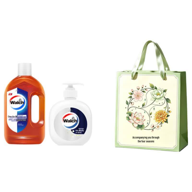 Walch Antibacterial Hand Wash & Disinfectant Set