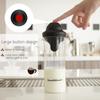 Automatický napěňovač kávy Elektrický napěňovač mléka Přenosný Nerezový šlehač Míchadlo na nápoje Pro Latte Cappuccina Macchiato