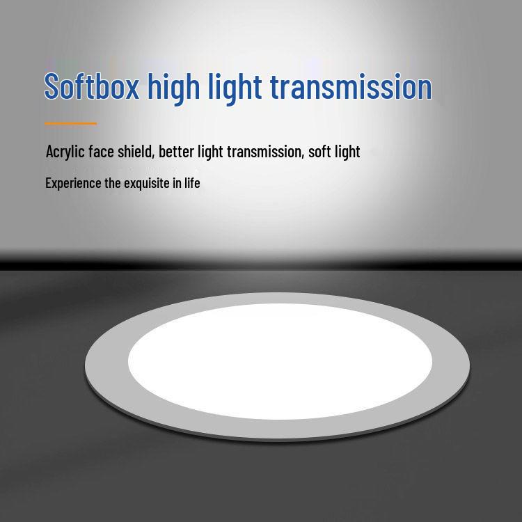 Ultra-thin LED Recessed Downlight for Commercial Ceilings