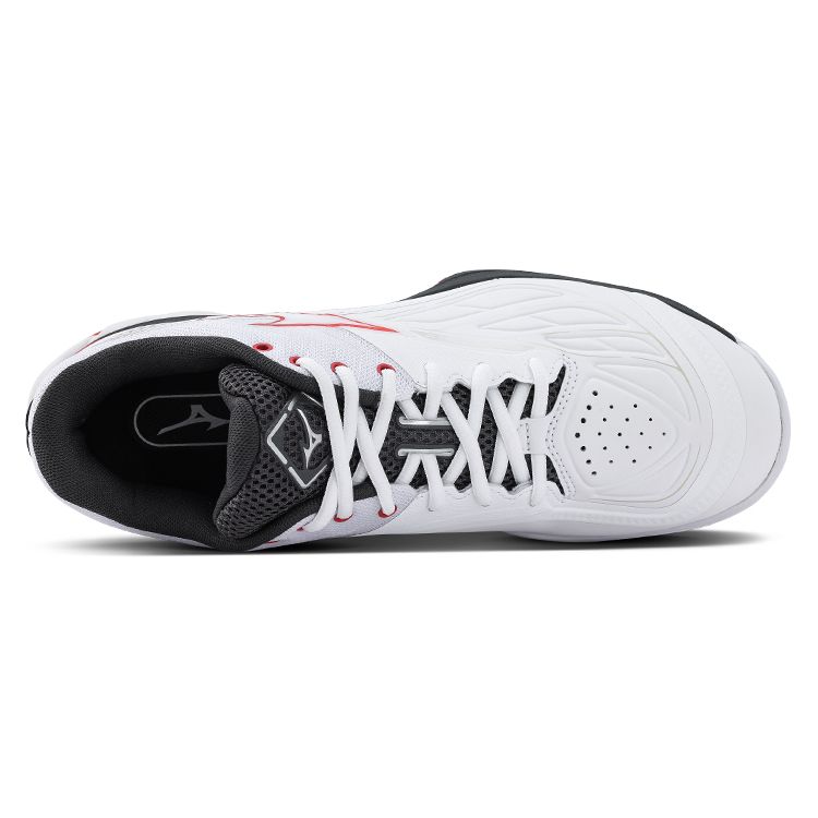 Mizuno Wave Fang 2 Wide White Radiant Red Ebony Unisex Sneakers 71GA231303