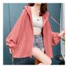 Navava Simple Thin String Hooded Zip Up Cardigan Nc117
