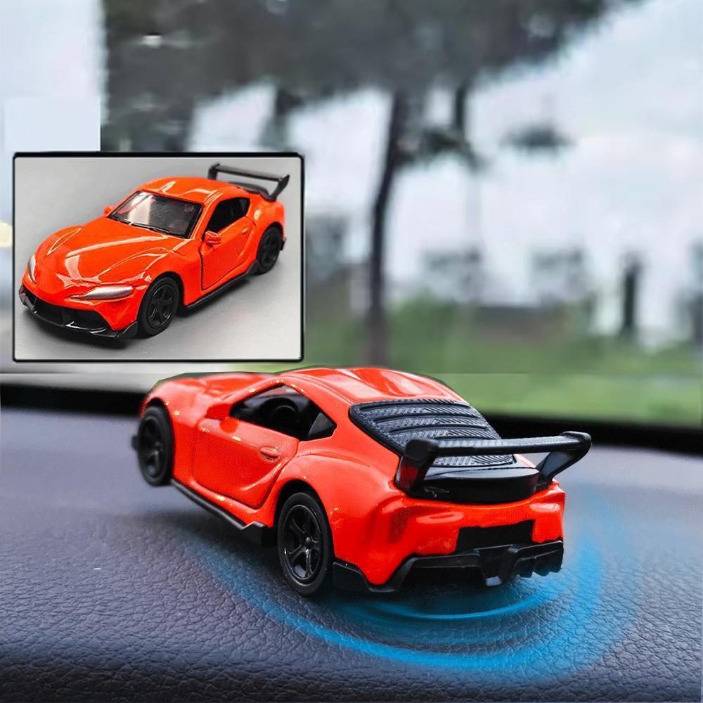 Sports Car Drift Rotating Center Console Decoration Auto Dashboard Turning Racing Model Car Individuality Decor