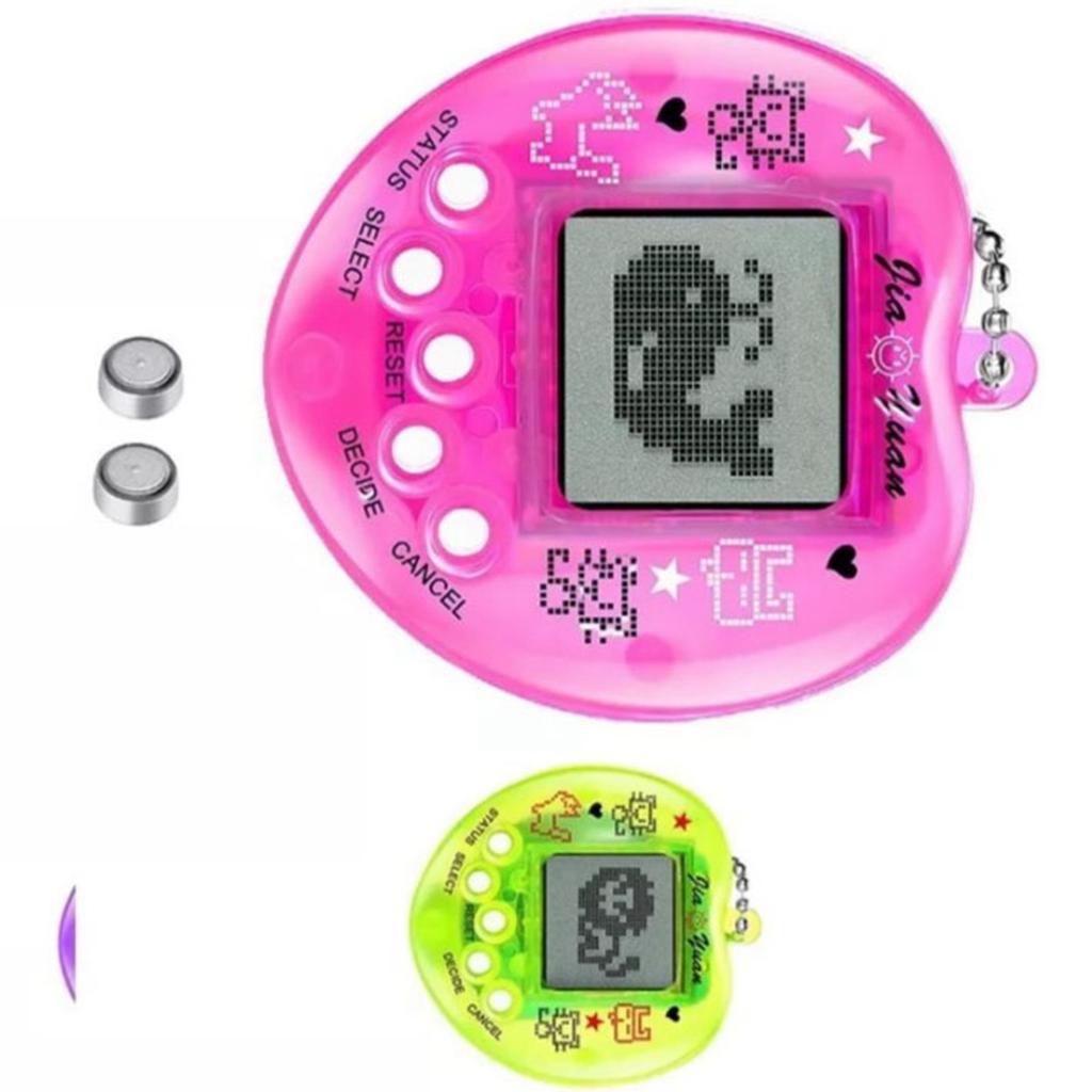 2ks Virtuální hra pro domácí mazlíčky Mini Heart Shape Multi režimy pro domácí mazlíčky Digitální elektronické hračky pro domácí mazlíčky dárek