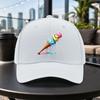 Melted Ice Cream Stick Sandwich Baseball Cap Unisex Adjustable Dad Hat For Travel Parties Daily Wear Multicolor