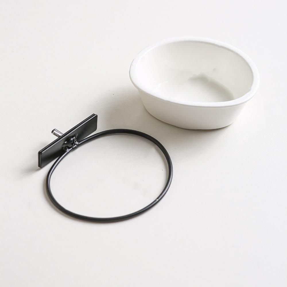 

Prevents Spills Parrot Food Cup Wide Mouth Bird Feeding Bowl Parrot Water Feeder Indoor Outdoor белый