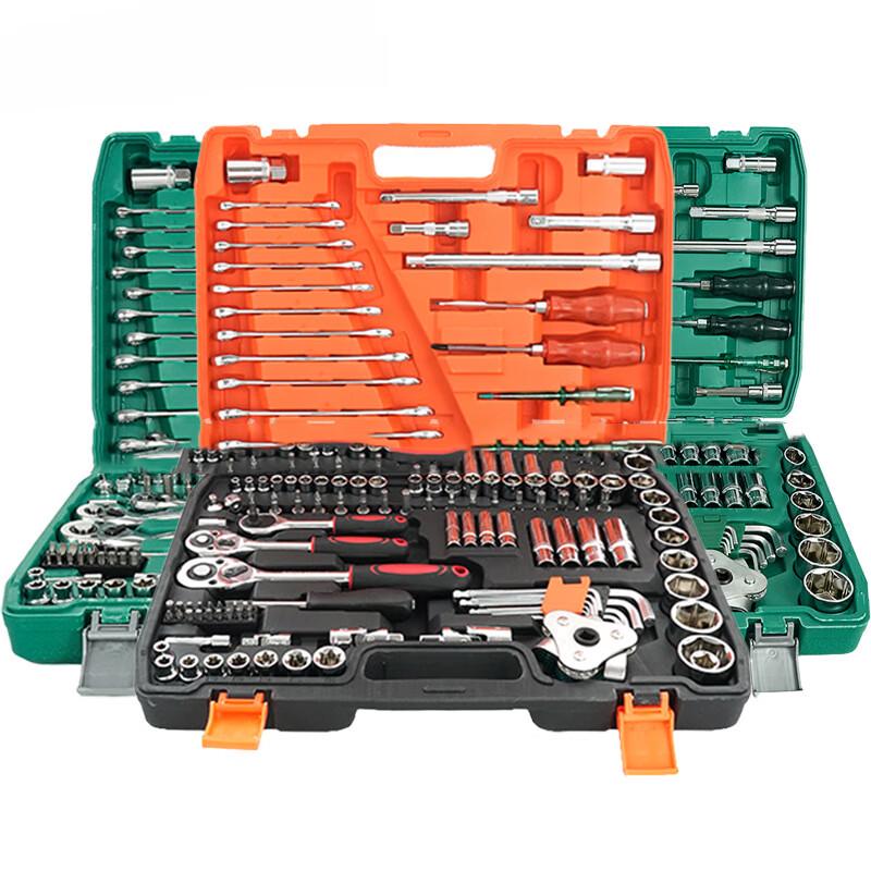 121-Piece Ratchet Wrench & Socket Tool Set