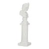DECORATIVE FIGURINE white bust of Magnesia