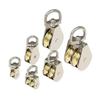 1Pcs Mini Moving Pulley 43/58/86mm Metal Sheave Durable Messenger Pulley  Tackle Lifting