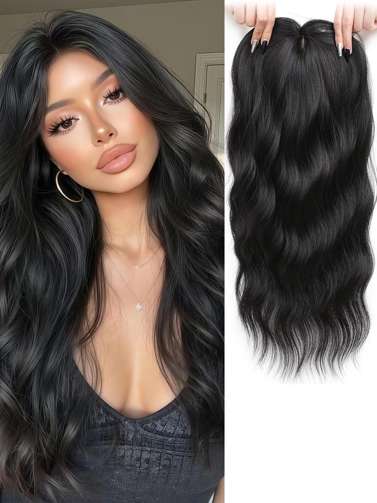 Kostenloser Versand Amerikanischer Stil Ella Beauty Schwarz Gold Farbverlauf Perücke, Lang Gerade mit Haarteil