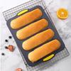 Silicone Bread Mold Set, Four-Grid and Six-Grid Nonstick Baking Pan, Heat-Resistant Bakeware for Homemade Bread, Kitchen Baking Tools