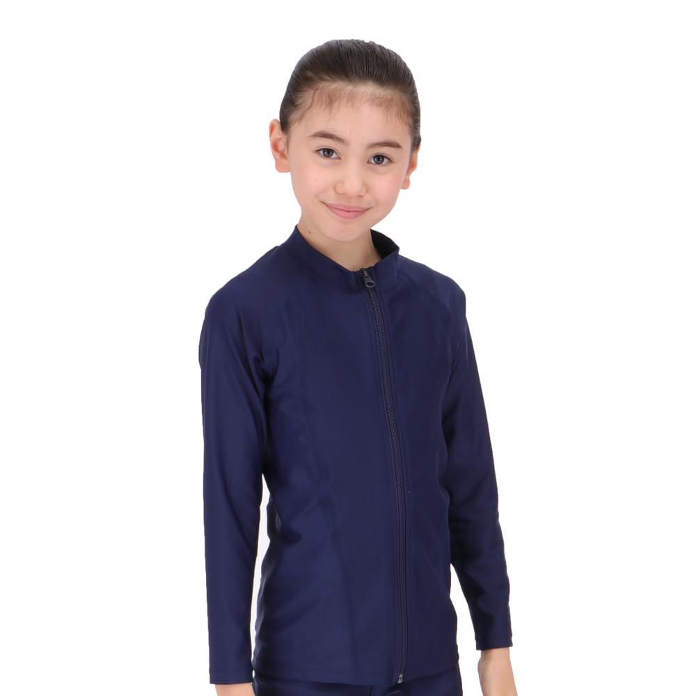 Footmark and Rash Guard Shine Guard 1210135 Girls' Boys' UPF50+ (LL, Con)