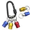 Keychain Quick Change Connect Rod 1/4 Hexagonal Quick Release Aluminum Alloy Mountaineer Buckle Screwdriver Head Socket Tool