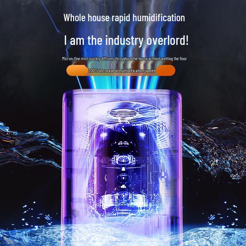 Quiet Mist Smart Humidifier with Aroma Diffuser for Home & Bedroom, Large Capacity