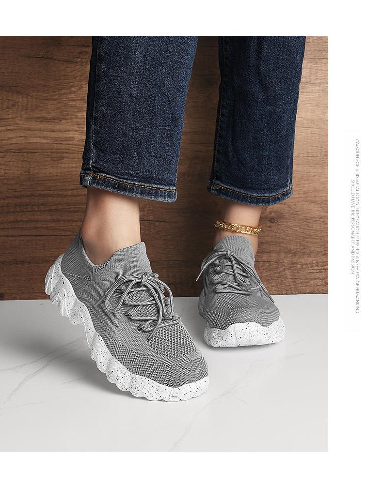 Scarpe da Donna Taglia Grande Traspiranti in Maglia Sportiva - Design Facile da Infilare