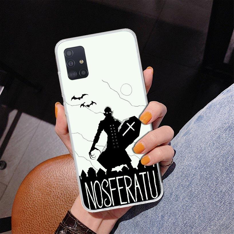 Gothic Vampire Scarlet Art Phone Case For Samsung Galaxy A52 A32 A22 A12 A51 A31 A50S A30S A20S A10S Note 20 Ultra 10 Plus S10 A