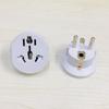 Plug Adapter Universal Pin Socket US/AU/UK 2 Round to EU Travel Power Plug