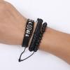 Leather Bracelet Diy Braided Bracelet Four-piece  Bracelet Joker Bracelet Women's