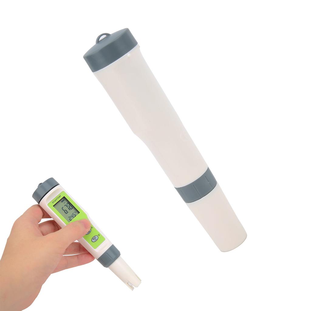 OW9902 PH Test Pen MultiFunction Acidity Tester with Temperature Backlight EC Meter for Industry