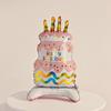 Korean-Style Macaron Color Bow Balloons for Baby Birthday Party Decor