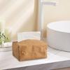 Tissue Box Cover, Storage Bag Organizer, Paper Napkin Case for Car Bathroom