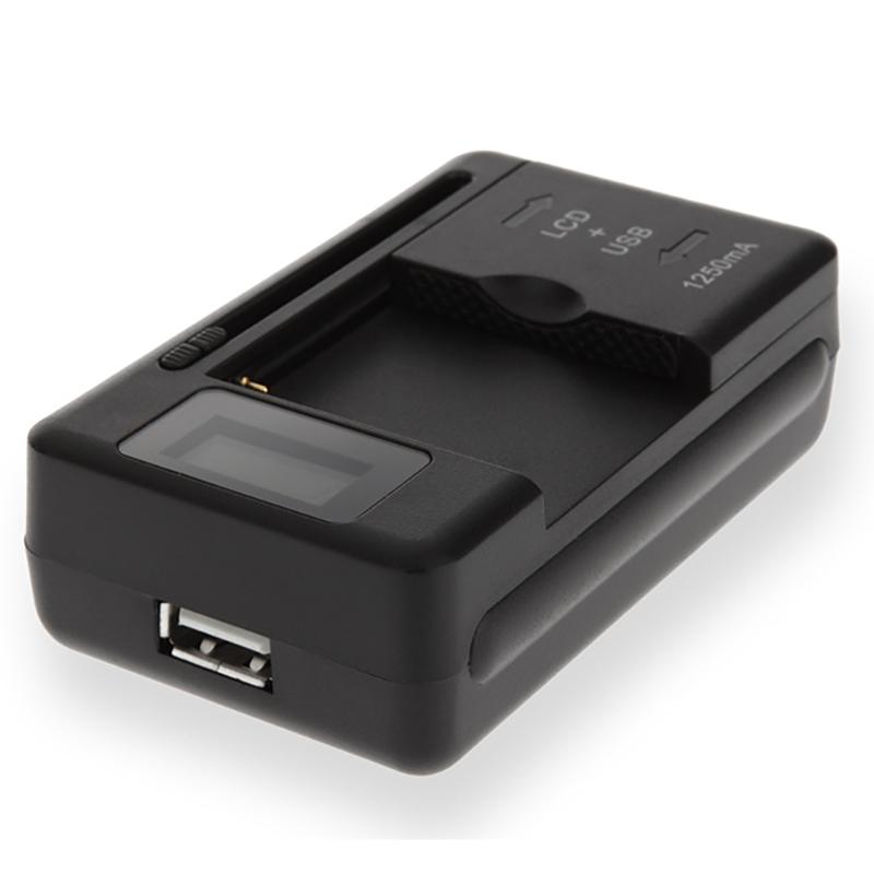 VAORLO Mobiilne akulaadija Universaalne LCD indikaatorekraan USB-porti mobiiltelefoni laadijad Aku laadimine EL USA UK PISTIK