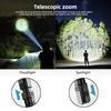 5000lm Super Bright MINI XHP70 LED Flashlight USB Torch Rechargeable Zoom Fishing Lantern Powerful 3 Lighting Mode Camping Lamp