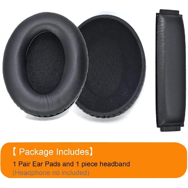 HD 448 HD428 HD419 Ear Pads and Headband - defean Replacement Repair Parts Suit Ear Cushion Compatible with Sennheiser HD418, HD419, HD428, HD429,