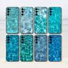The Patterns of Seawater   Phone Case For Samsung S25,S24,S21,S22,S23,S30,Ultra,S20,Plus,Fe,Soft Silicone Black Cover
