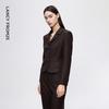 Lancy Women's Lambswool Commuter Blazer Jacket