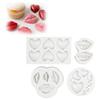 4pcs Kiss Lips Design Silicone Baking Molds Chocolate Candy Molds  Birthday Party Valentine's Day