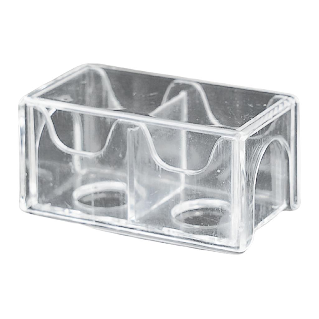 Acrylic Billiard Chalk Powder Box Clear Storage Shell Billiard Chalk Storage Box Chalk Protective Cover Easy To Use
