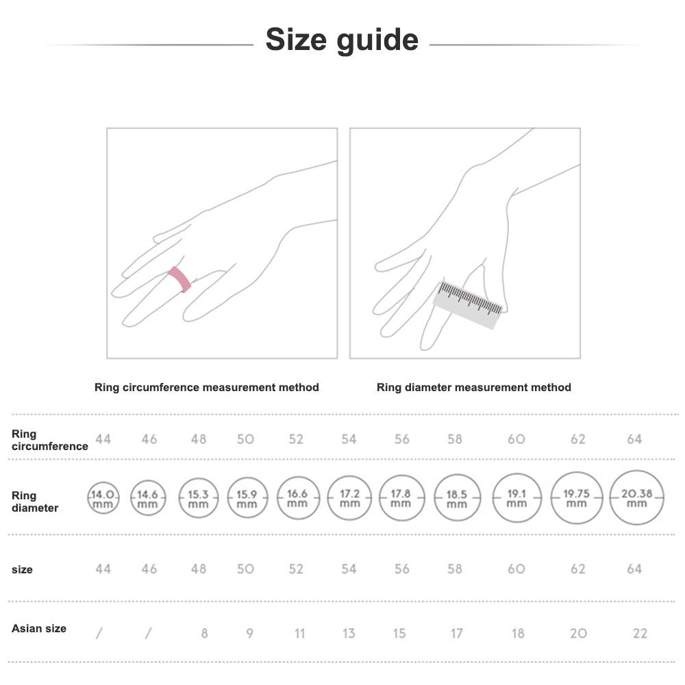 Νέο 925 ασημί γυαλιστερό κυκλικό δαχτυλίδι ροζ χρυσό δαχτυλίδι φως πολυτελείας ιδιοσυγκρασίας Αποστολή στη φίλη και στην καλύτερη φίλη