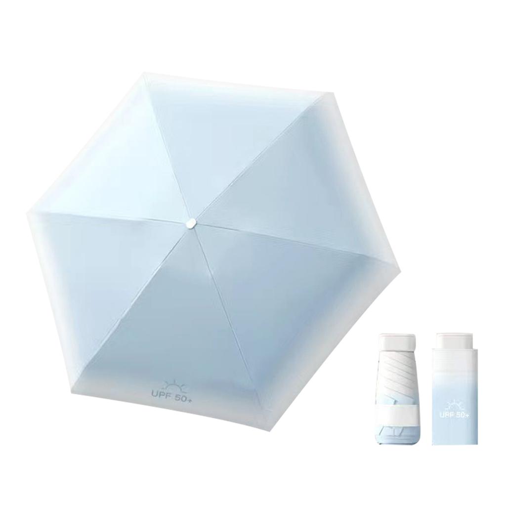 Mini Travel Size Rain-Sun Umbrellas Compact All-weather Umbrellas For Outdoor Use