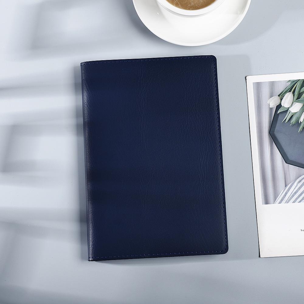 Custom Logo PU Leather Soft Cover Laptop Notebook Diary In Stock