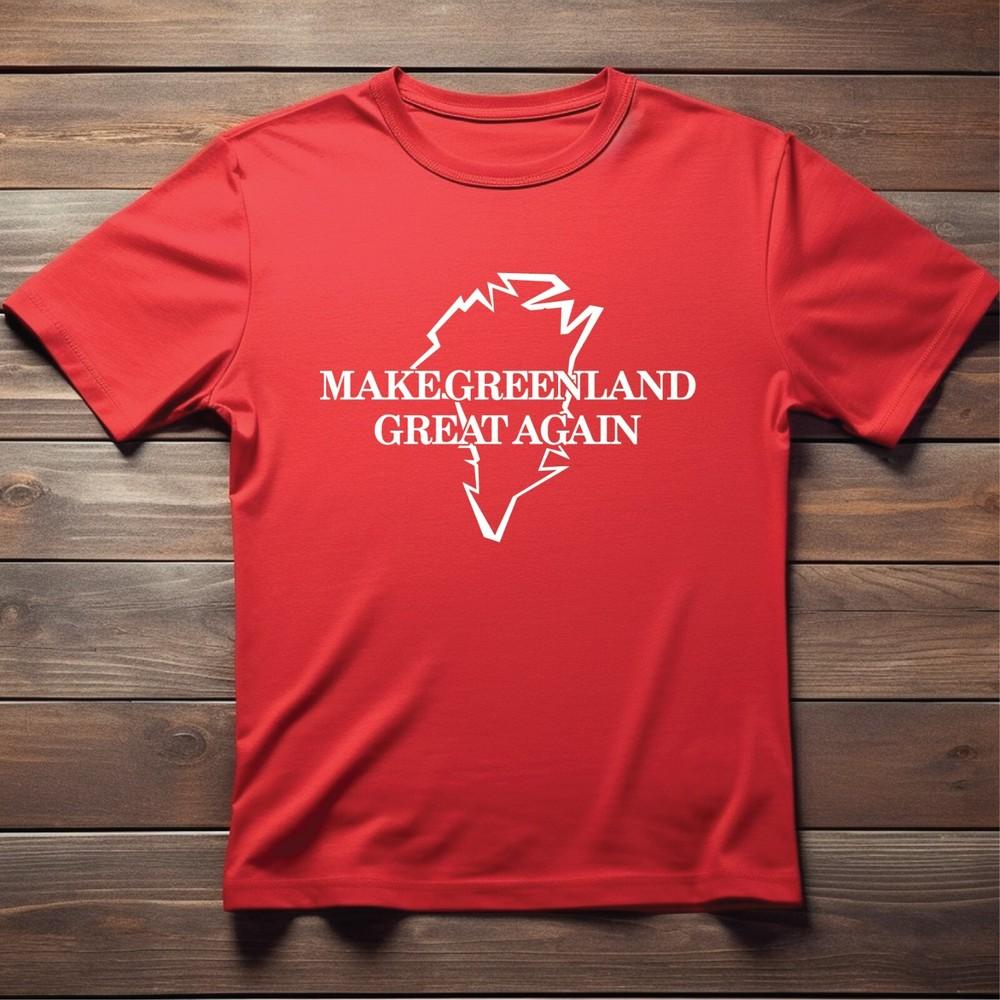 Make Greenland Great Again T-Shirt MAGA Make America Great USA Trump Won Unisex T-Shirt XXXL