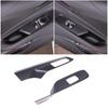 Matte Black ABS Window Lift Switch Panel Cover Trim For Corvette C8 -2025