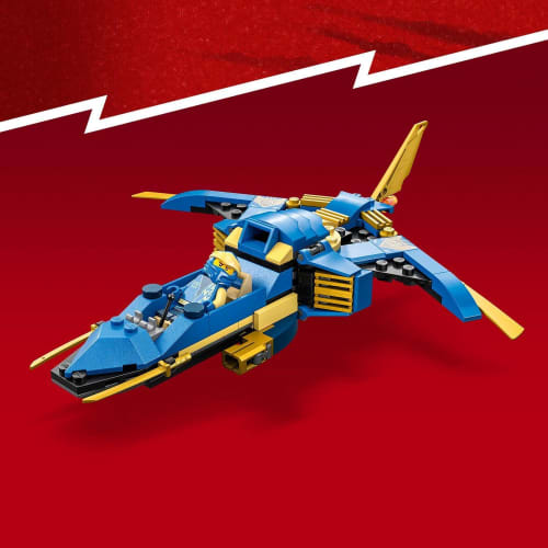 LEGO Ninjago Jay's Lightning Jet EVO Toy Present Birthday Block Educational Christmas Boys Girls Children 6 Years Old 7 Years Old 8 Years Old Battle R