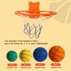 Çocuk Sessiz Basketbol Potası Ayarlanabilir ve Yumruksuz Duvara Monte Basketbol Potası Kapalı Sessiz Basketbol Top Sürme Eğitimi Hedef Uygulaması