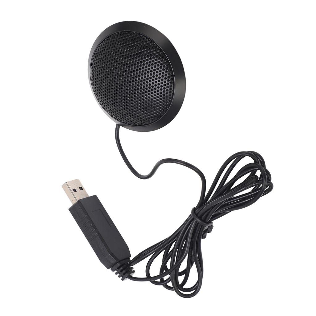 E104 USB Conference Microphone 360 degrees  Omnidirectional Speakerphone for Online Meetings Games Chat