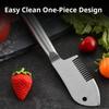 1pcs Stainless Steel Vegetable Scallion Cutter Shredder Kitchen Slicer Garnish Strips 420 Blade Sharp Chopper Utensil Cook Tool