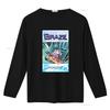 Retro Vintage Cult Movie Brazil Classic Poster Print Casual T Shirt Vintage Washed Versatile Fashion Top For Everyday Wear
